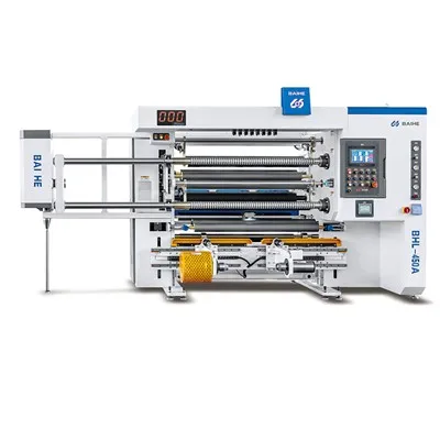 Máquina cortadora automática para película plástica